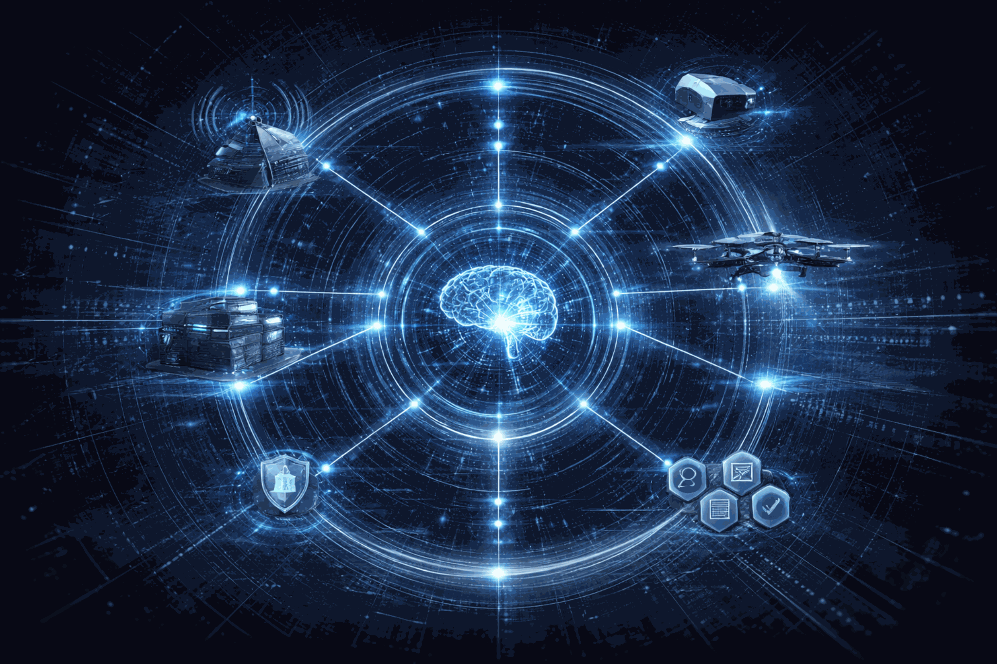 AI-enabled modular UAS demonstrator visual